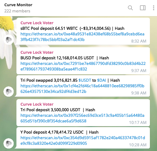 Curve.fi News